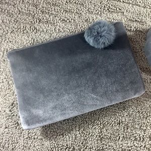 Velvet Gray Clutch NWT
